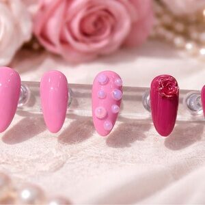 Pink Nail Art Set